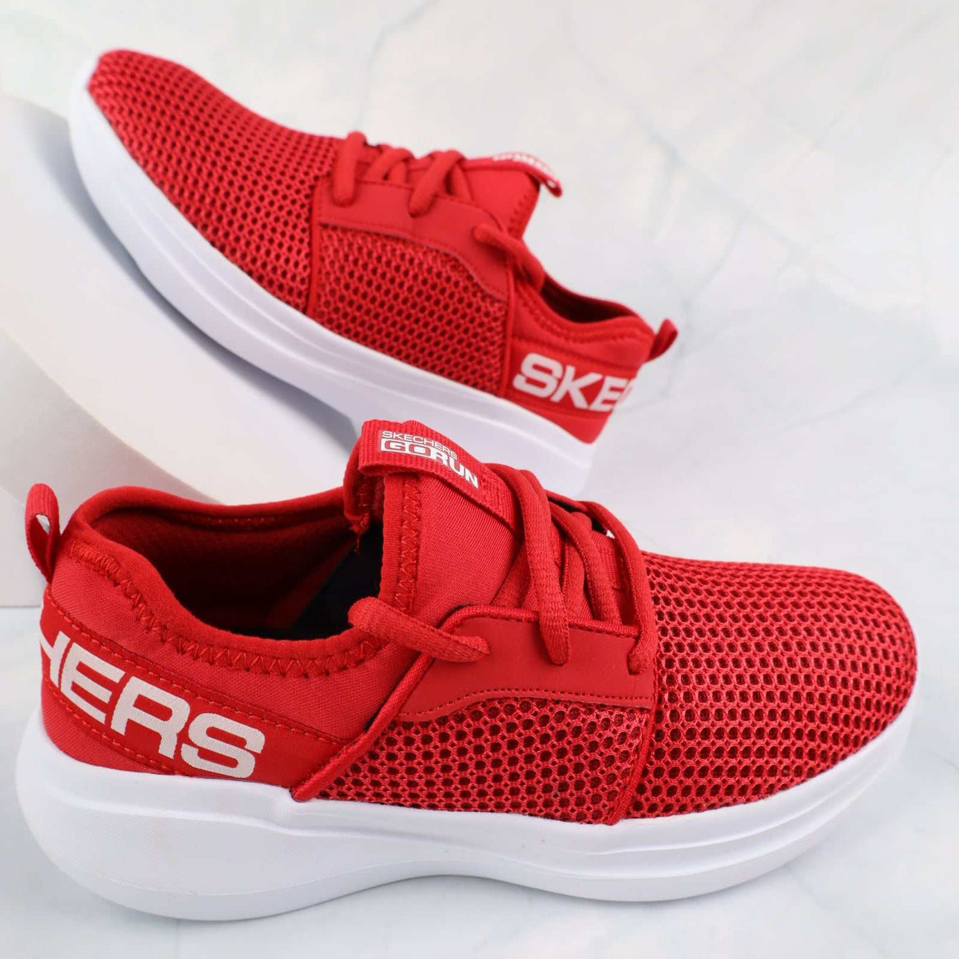 SKECHERS GO RUN KIDS RED 97874