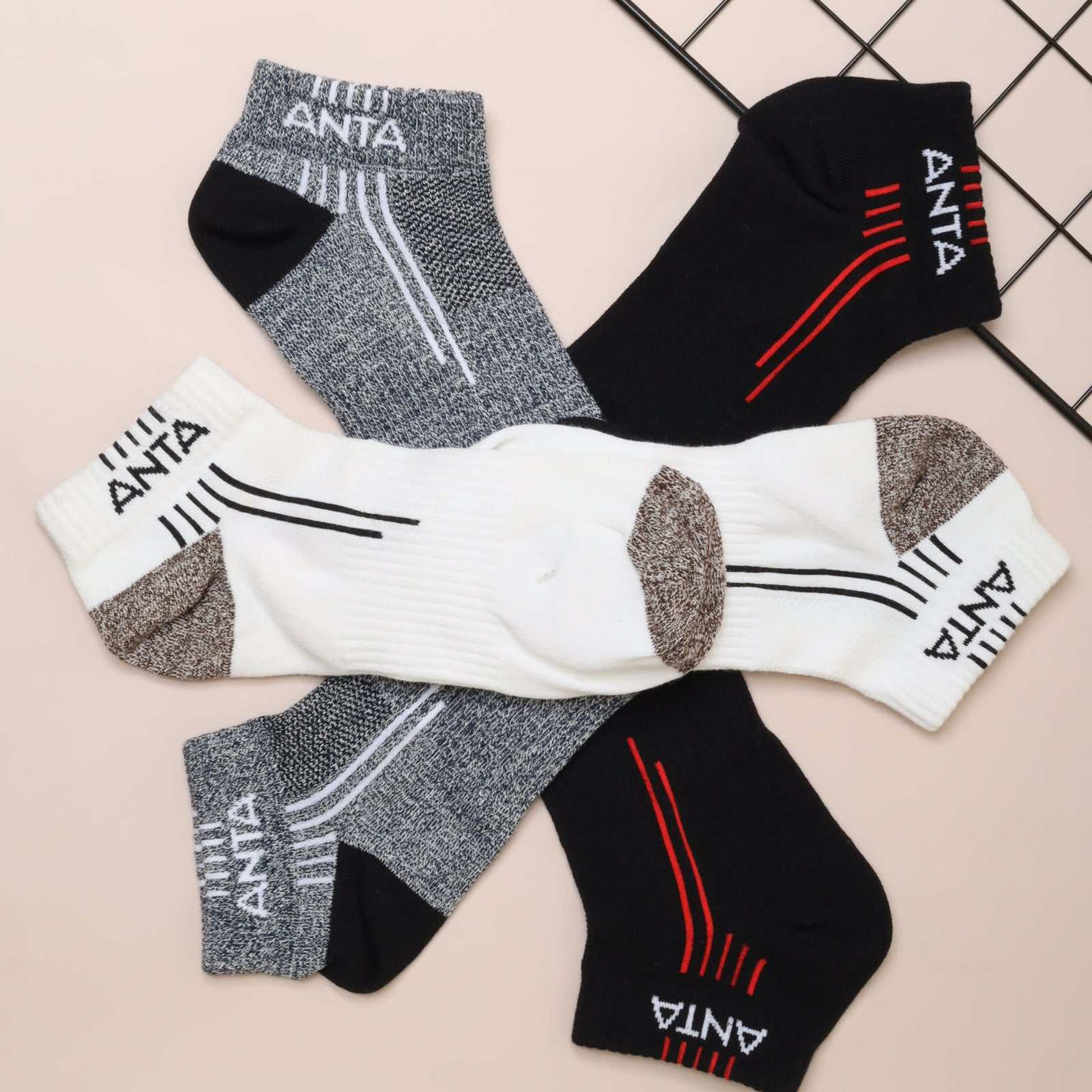 3 Pack Low Cat Socks 89846306-2