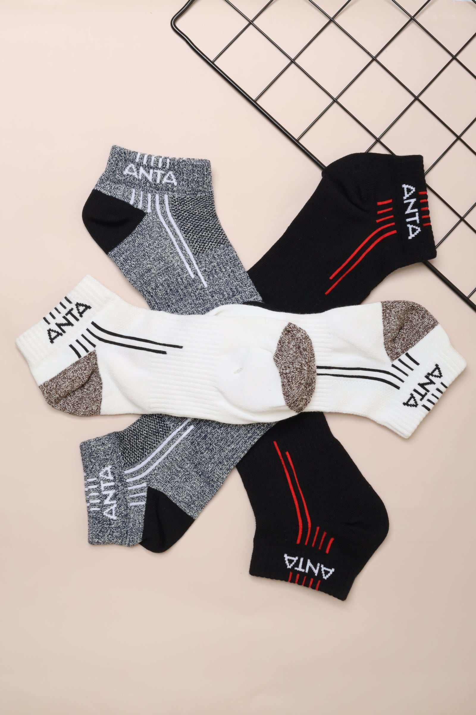 3 Pack Low Cat Socks 89846306-2