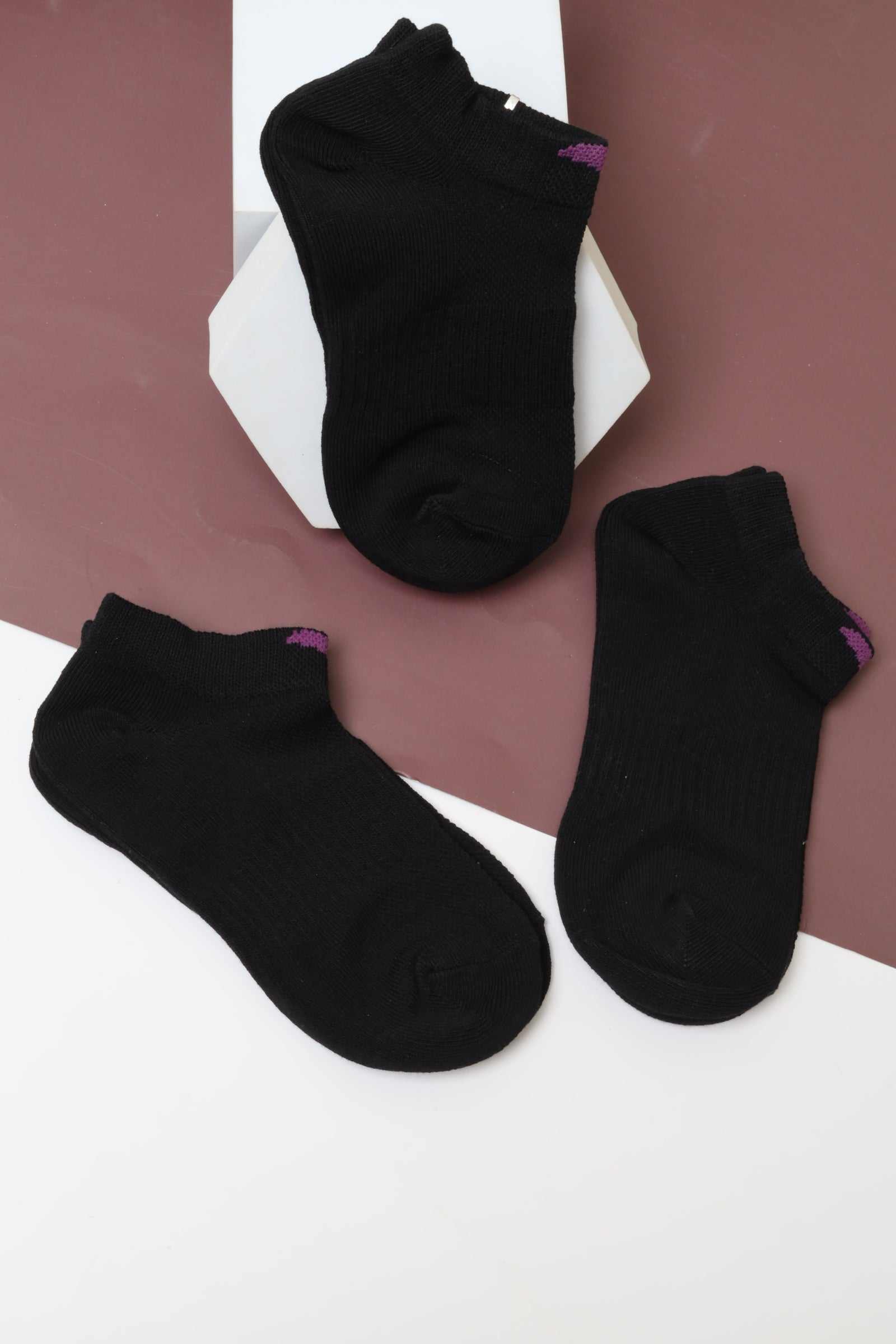 3 Pack Low Cat Socks  89927333-3