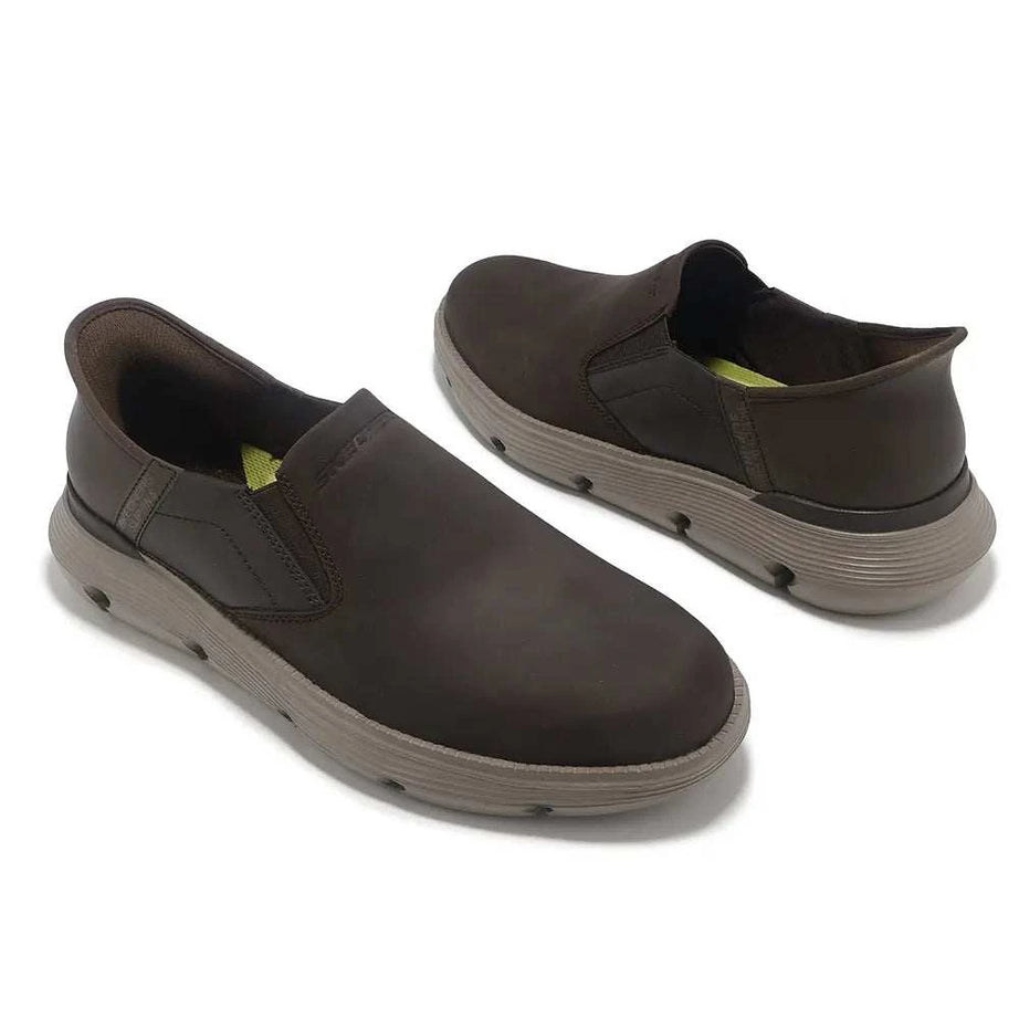 SKECHERS GAZE - ALBERS SLIP-INS MEN CHOC 205061